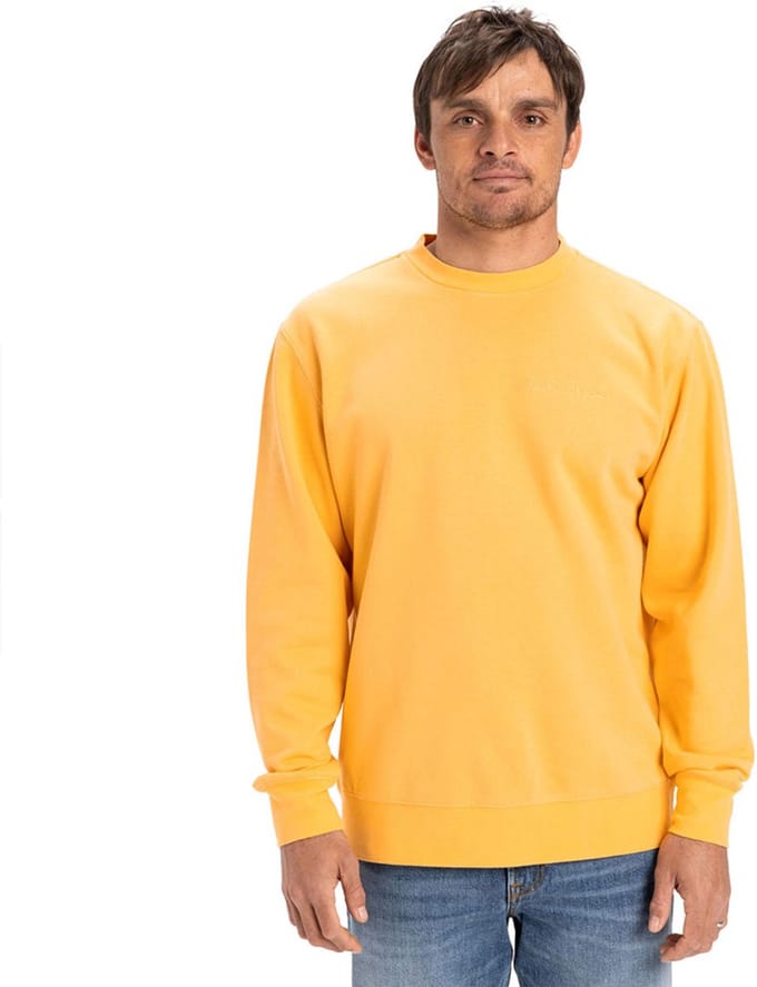Quiksilver Salt Water Sweatshirt Geel S Man