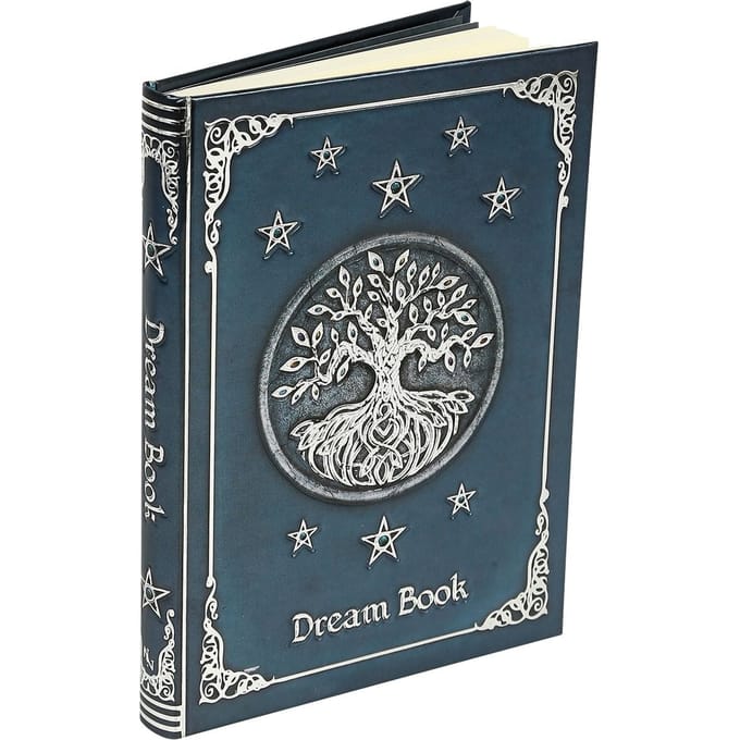 Nemesis Now - Gothic Bureau- & Schrijfgerei - Embossed Dream Book - voor Geen - blauw