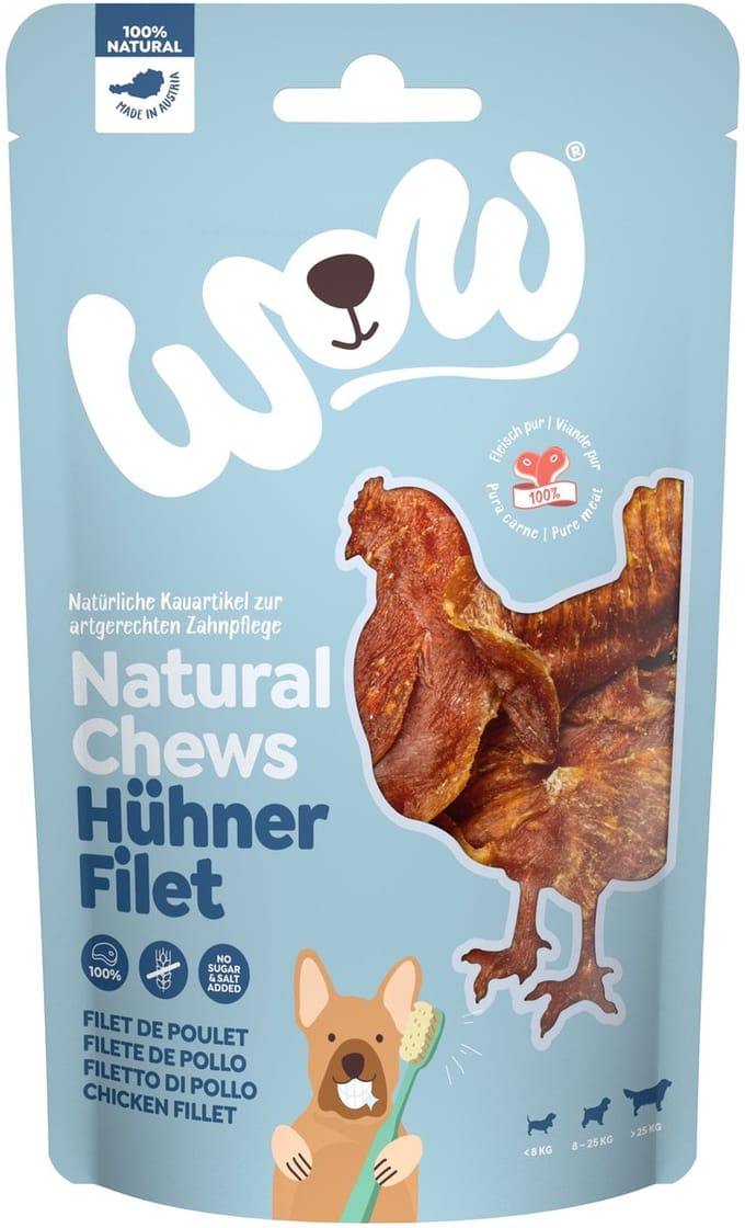 WOW! Natural Chews - Kipfilet - 250 g