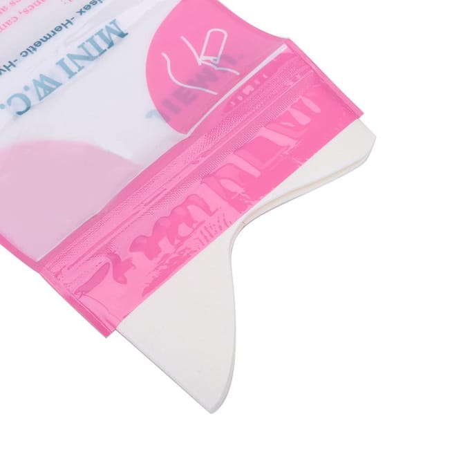 4 Stuks Draagbare Wegwerp Reis Nood Urinezak Mini Toilet white