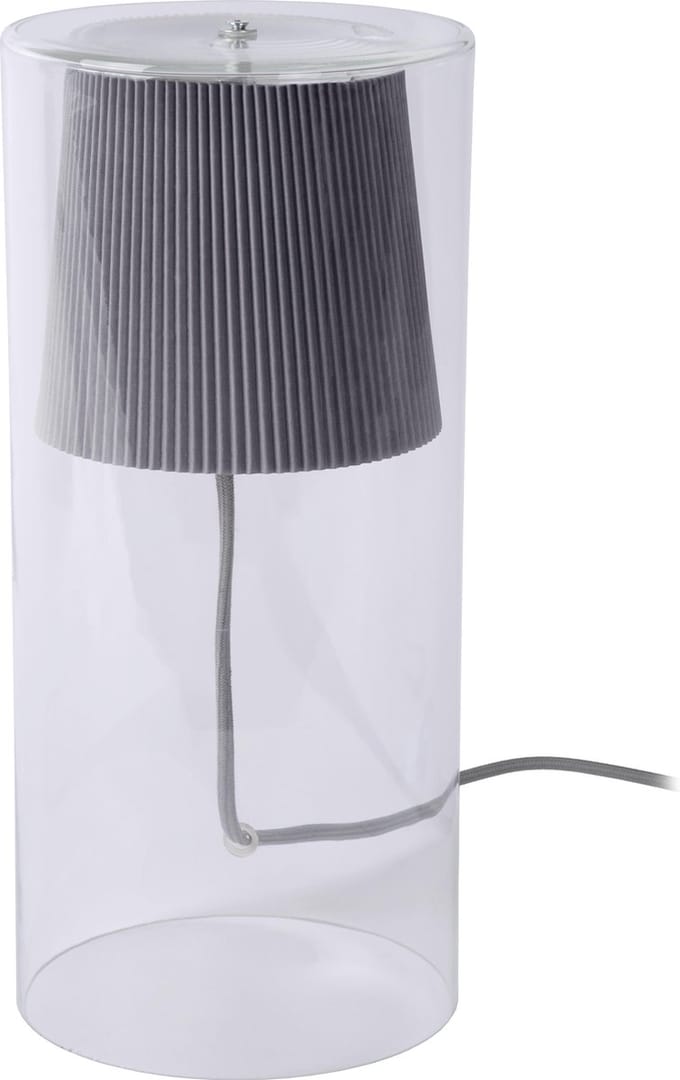 Lucide TINA - Tafellamp - Ø 15 cm - G9 - Grijs