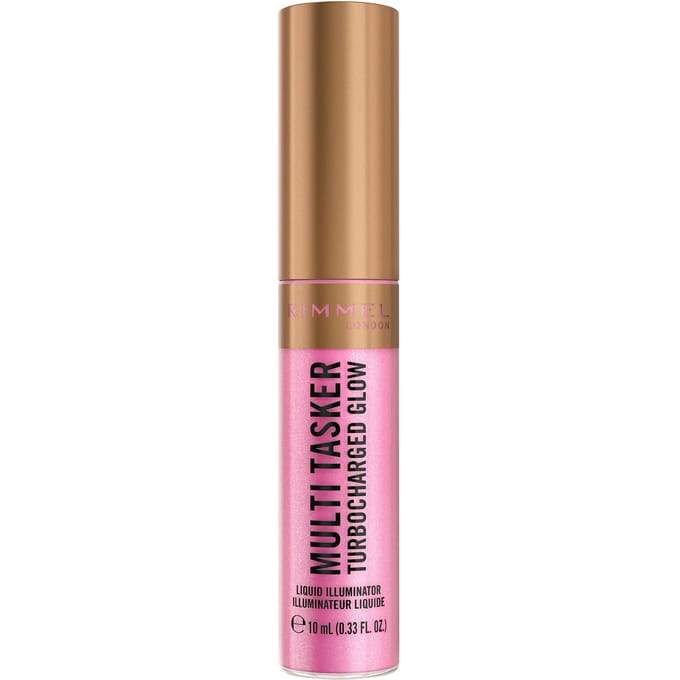 Rimmel Multi Tasker Turbocharged Glow Liquid Illuminator - 001 - Not a Basic B, 10 ml