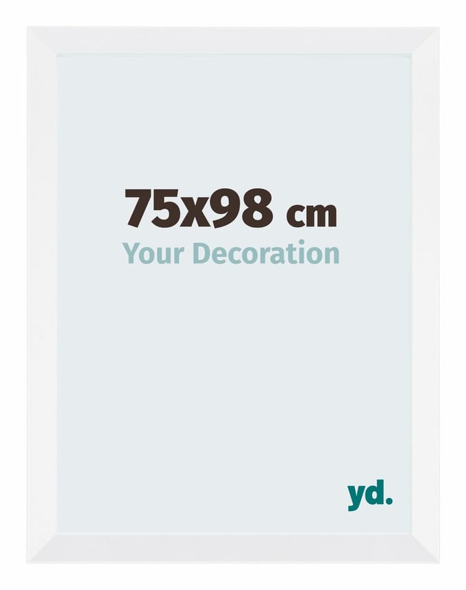 Your Decoration - Fotolijst 75x98 cm - MDF - Wit Mat - Catania