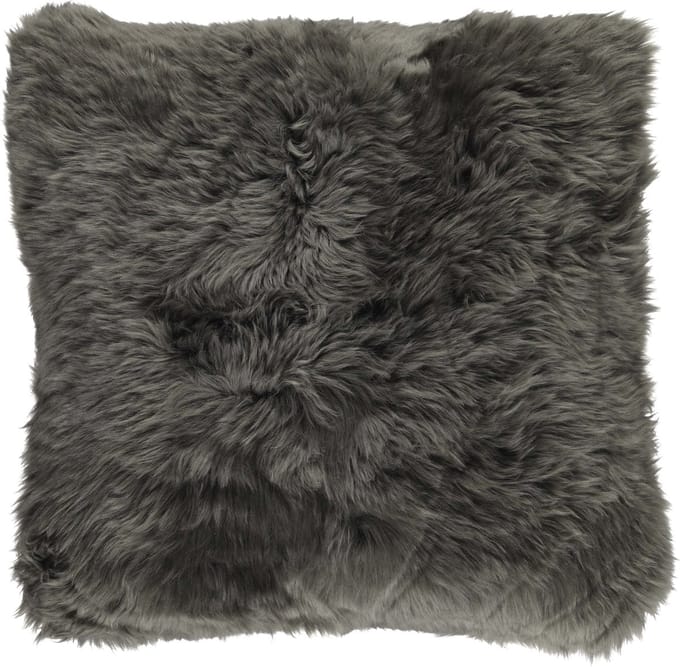 Sheepskin House - Langharig Schapenvacht Kussen - 35x35 cm