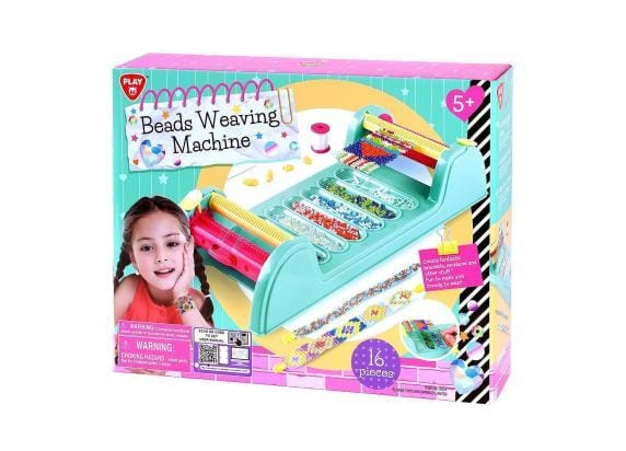 Play armbanden weefmachine set - kralen speelgoed creatief 16-delig.