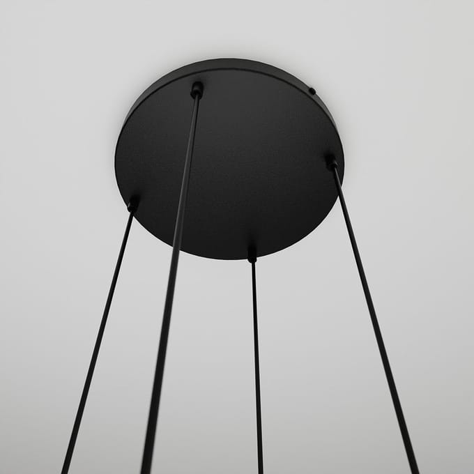 Emibig Cosmo 4 BL Premium Hanglamp Grafiet - Stijlvol en Tijdloos