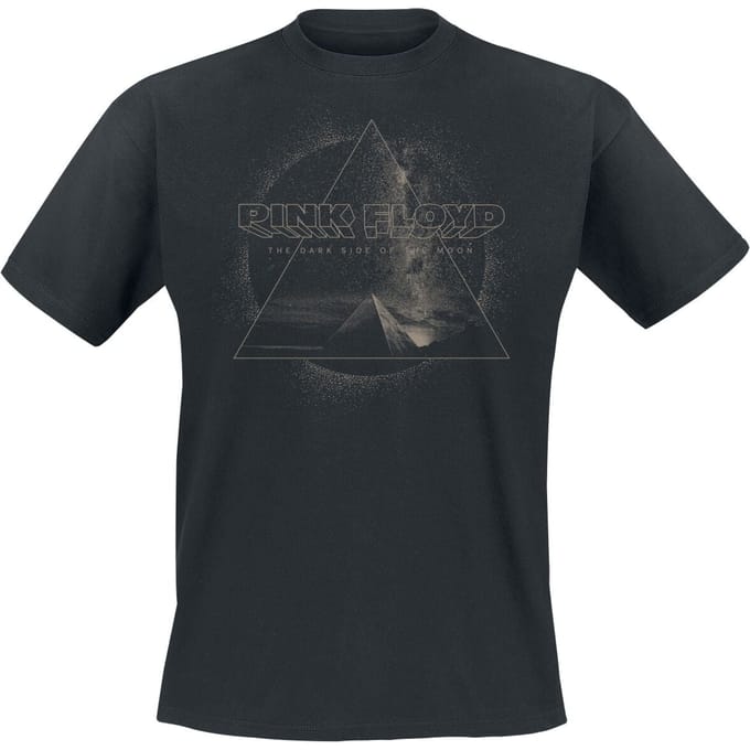 Pink Floyd T-shirt - Pyramid Triangle - S tot 3XL - voor Mannen - zwart