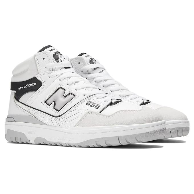 New Balance 650R Pack Angora - Baskets Unisexe Noires Blanches BB650RWH 36 white