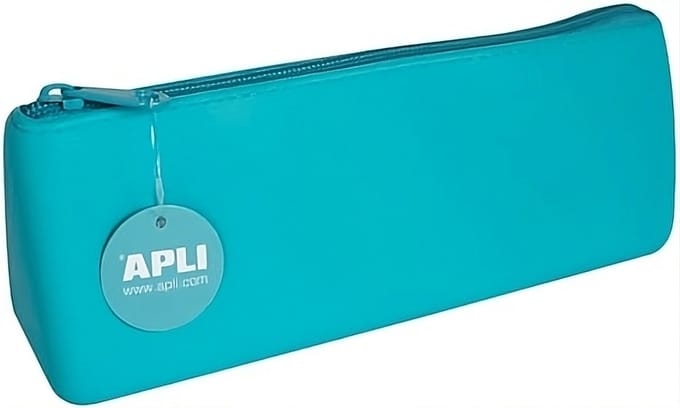 APLI Kids etui siliconen Soft Nordic zeeblauw waterdicht flexibel.