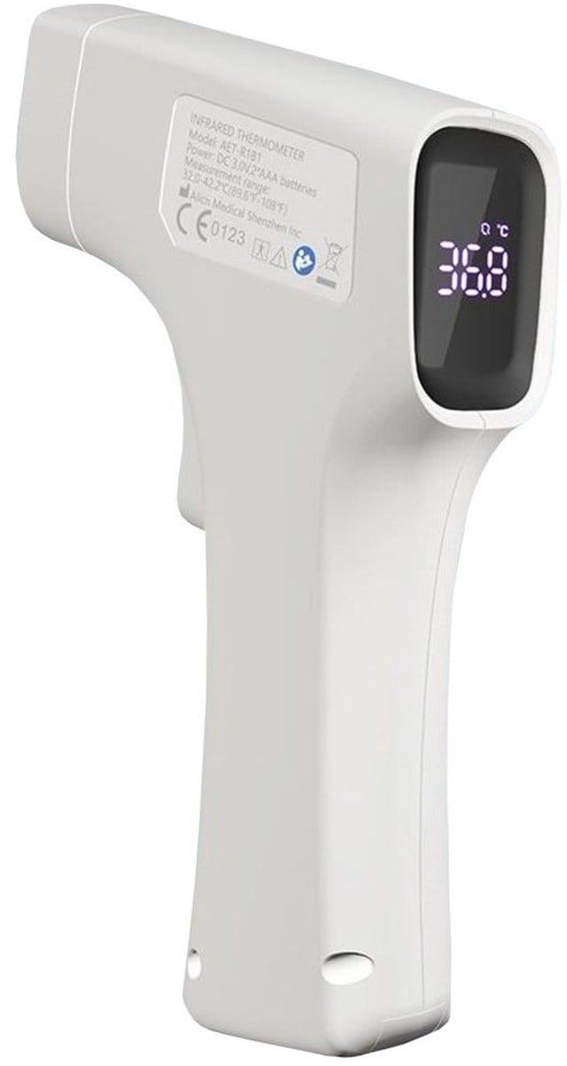 FysioSupplies - Medische Infrarood Voorhoofdthermometer - Thermometers