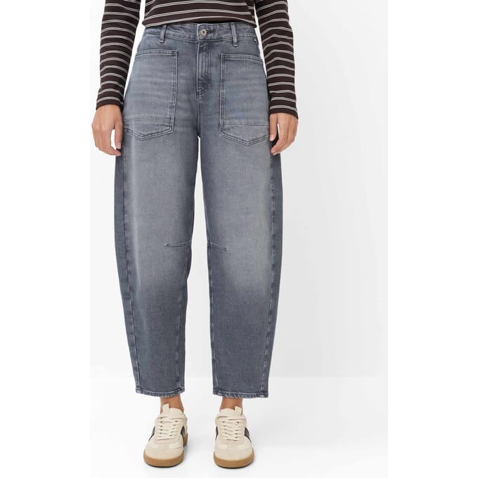 Brax Dames Jeans  Style MEGAN S USED LIGHT GREY, denim lichtgrijs, maat 32L