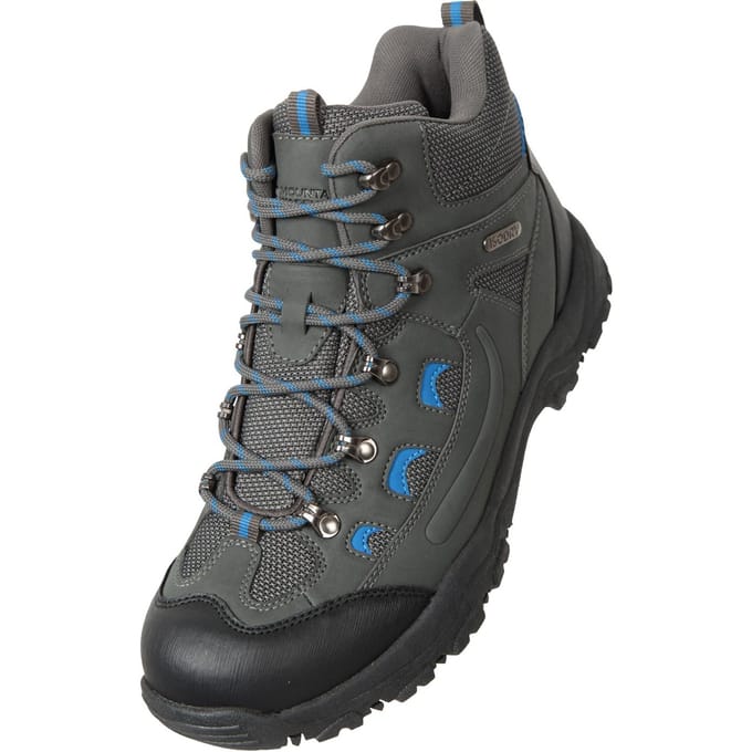Mountain Warehouse Heren Adventurer Waterdichte Wandelschoenen (Grijs)