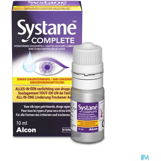Systane Complete Oogdruppels Conserveermiddelvrij 10ml