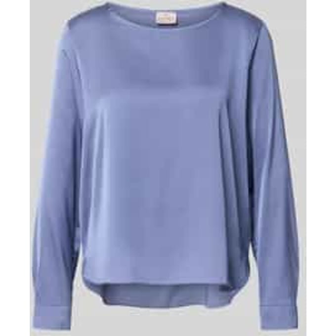 Blouseshirt met ronde hals model 'CURSORE'