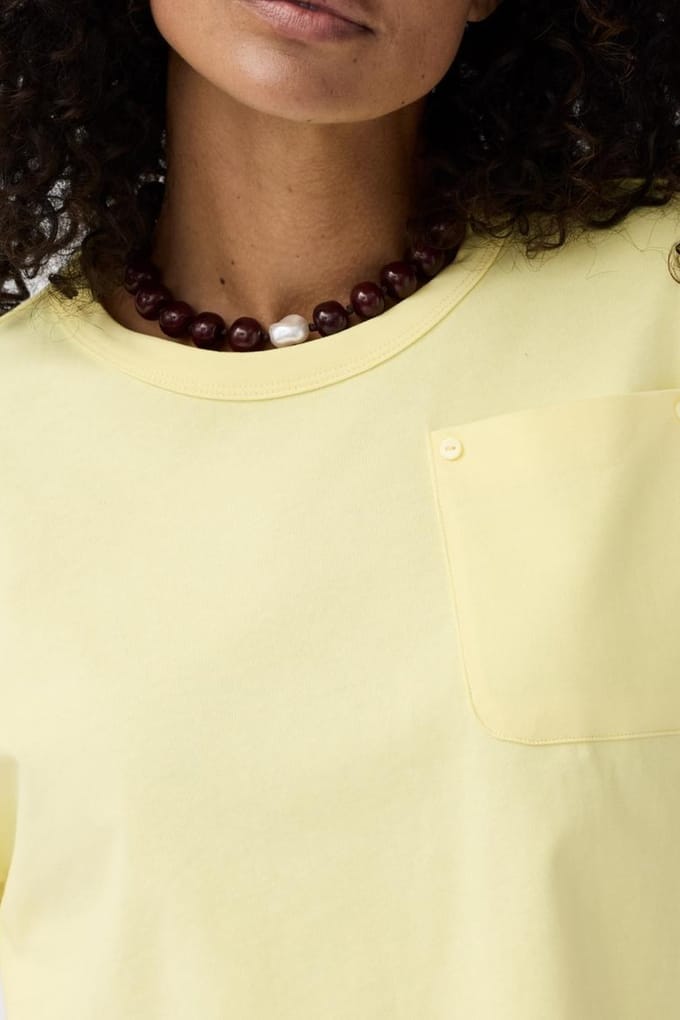 Alchemist Tee Ashley Butter Yellow Taglia: L | Maglie Sportivi Outlet | Donna | Giallo
