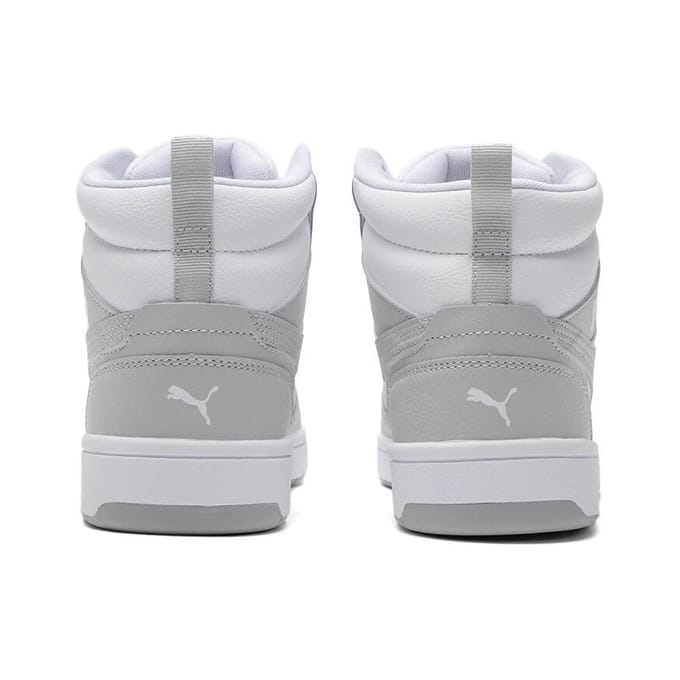 PUMA Rebound v6 Unisex Sneakers - PUMA White-Ash Gray