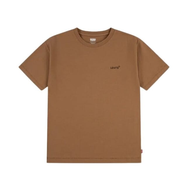 Levi's - Jongens t-shirt - Maat 128 - Jongens - Bruin -