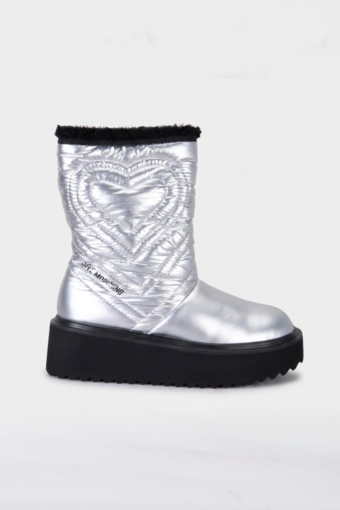 Moschino Boots Silver Taglia: 36 | Stivali Outlet | Donna | Grigio