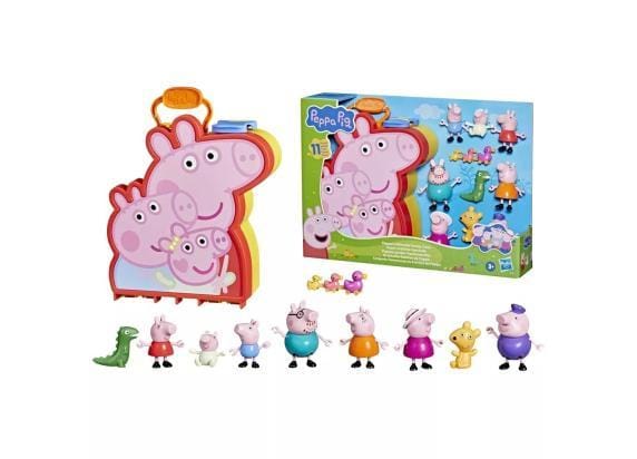 Hasbro Peppa Pig Family Pack 7fig Speelfiguren & personages