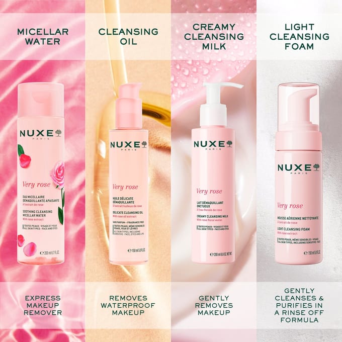 Nuxe Very Rose Delicate Cleansing Oil Reinigingsolie Dames 150 ml