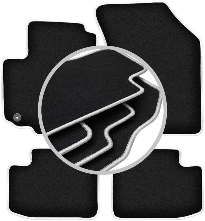 CARLUX-SILVER automatten voor: Suzuki Swift IV hatchback (2005-2010)