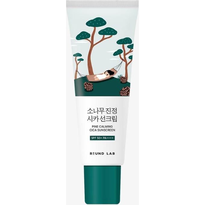 ROUND LAB Pine Calming Cica Zonnecrème 50ml white