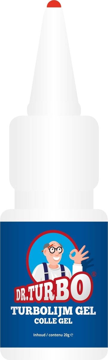 Dr. Turbo Turbolijm Gel - 20 Gram - Medium Viscositeit