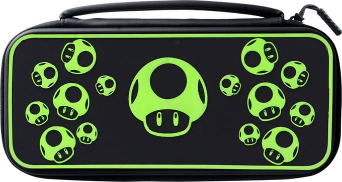PDP Console Case - 1-UP Glow-in-the-dark: Consolehoesje - 1-UP Glow-in-the-dark - Bag - Nintendo Switch