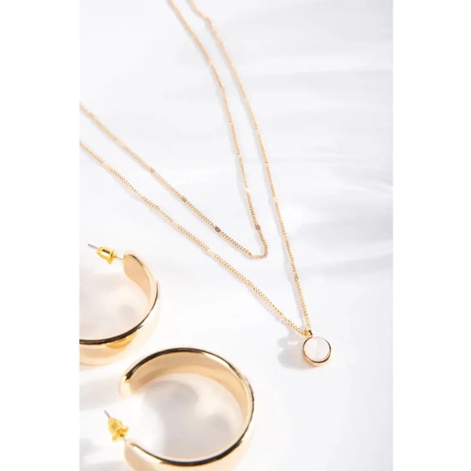 Driedubbele ketting vrouw 24 Colours