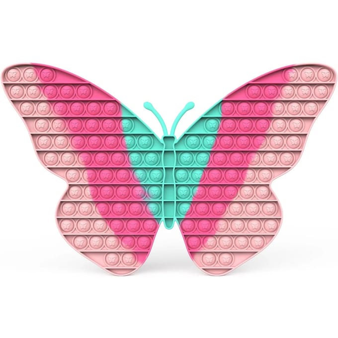 Gian Vlinder Aardbei Ananas 30 / 40 Groot Drukbubbel Sensorisch Enorm Fidget Speelgoed Autisme Kinderen Antistress Spel ADHD Cadeau