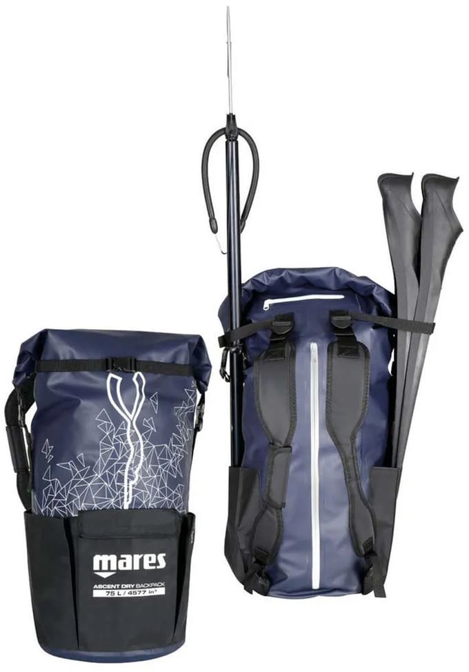 Mares Pure Passion Ascent Droge Zak 75l Blauw,Zwart