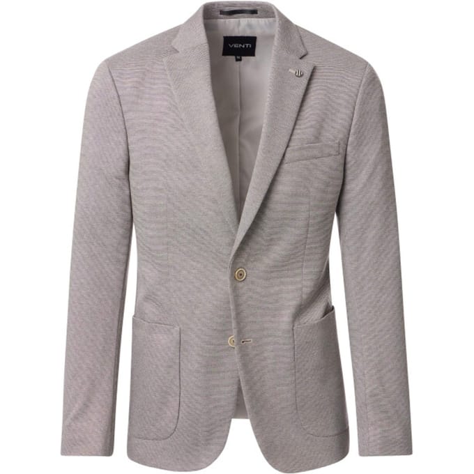 Venti - Heren Colbert - 554377200 - 659 Feather Grey