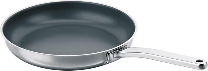 RVS Braadpan 28 cm met Antiaanbaklaag - Geschikt voor Inductie