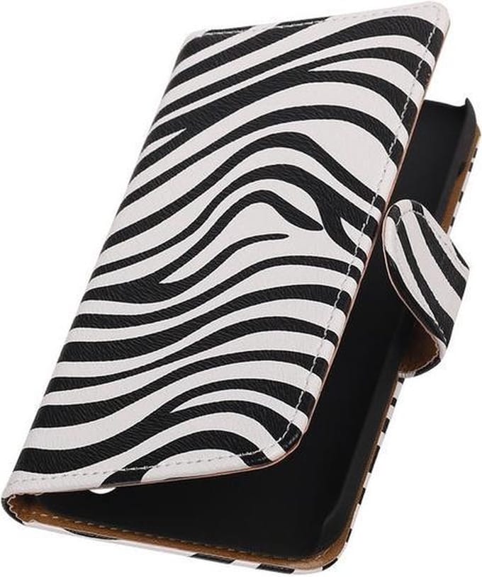 Huawei Y625 - Zebra Booktype Wallet Hoesje