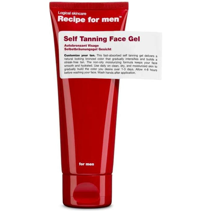 Recipe For Men - Self Tanning Face Gel 75ml