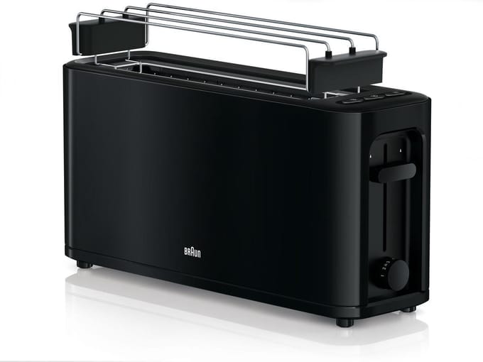 Braun Broodrooster PurEase HT3110BK - toaster - black