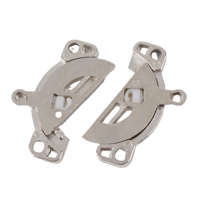 Tafelgesp Connector Zinklegering Snelontgrendeling Tafelblad Lock Connector Hardware Accessoires voor Eettafel Kast