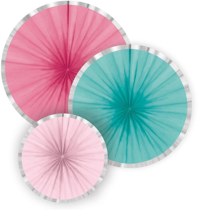 Amscan Muurdecoratie Flamingo 3-delig