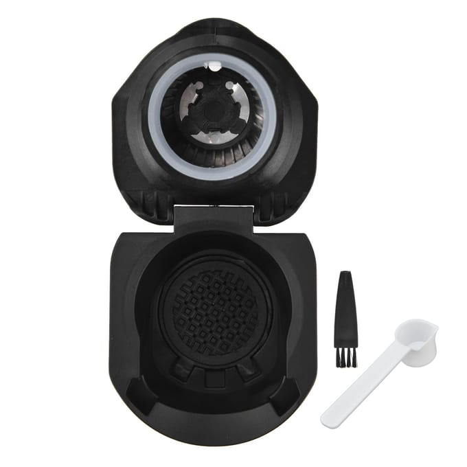 Herbruikbare koffiepadsadapterconverterhouder voor Dolce Gusto-machine Koffiecapsuleadapter L black