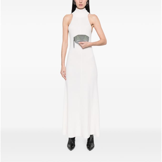 Tweedehands Pareloverse Lamsleer Midnight Swim Pols Clutch