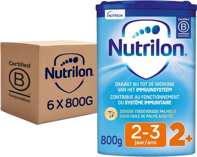 Nutrilon 2+ Groeimelk - Peuter melkpoeder vanaf 2 jaar - Voor gezonde groei - 6 stuks