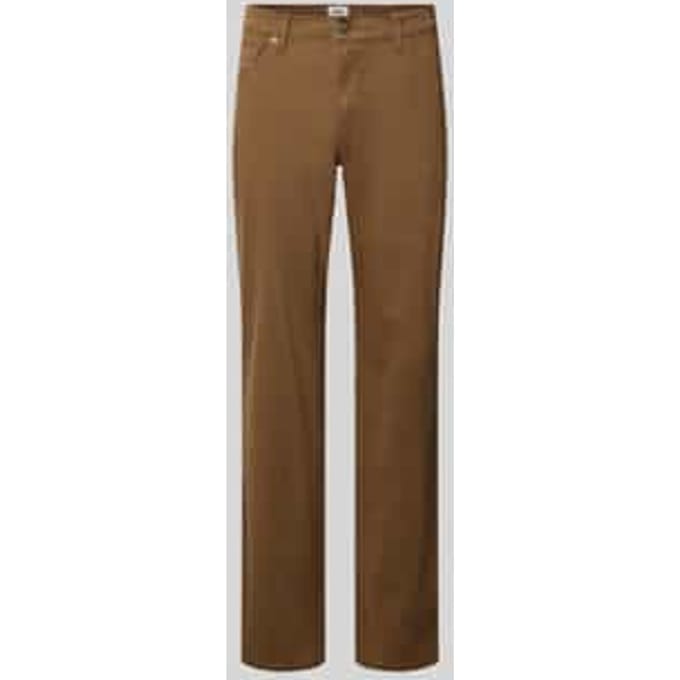 Stoffen broek van mix van katoen en viscose met viscose, model 'Cadiz'