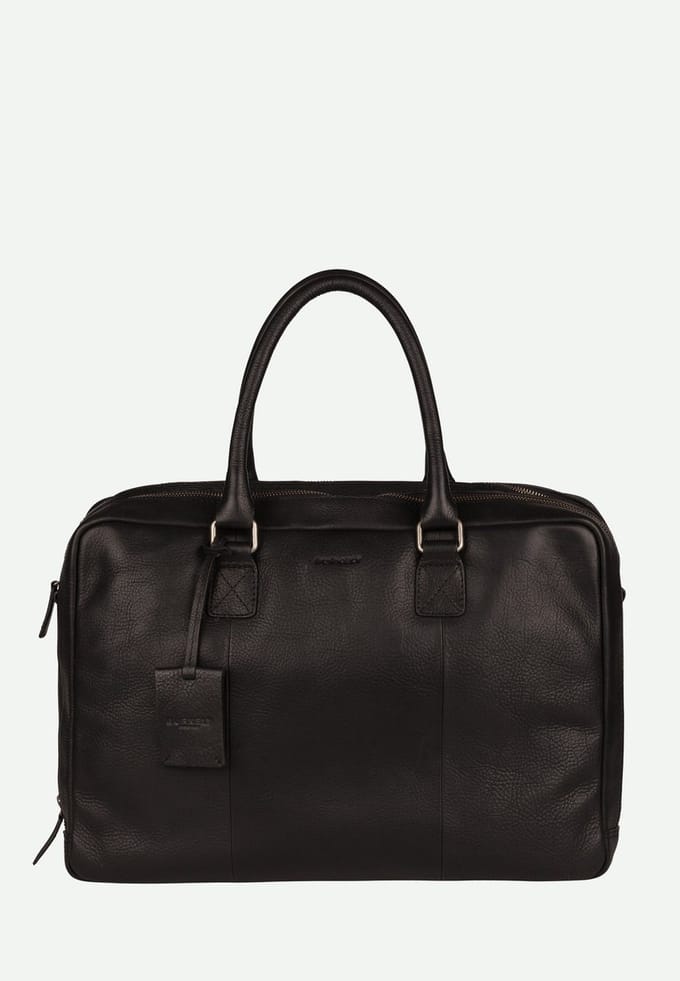 Burkely Fundamentals Antique Avery Worker 15.6'' - Laptoptas - Volwassenen - Zwart