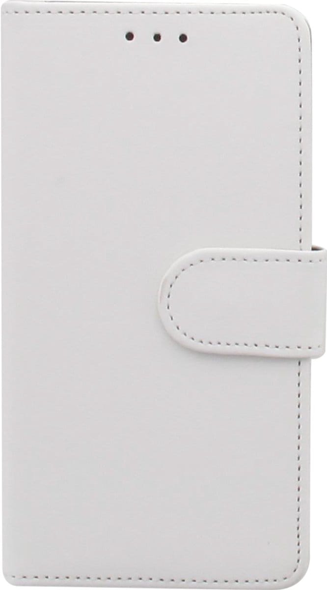 Nokia 2 Telefoonhoesje Wit met Opbergvakjes
