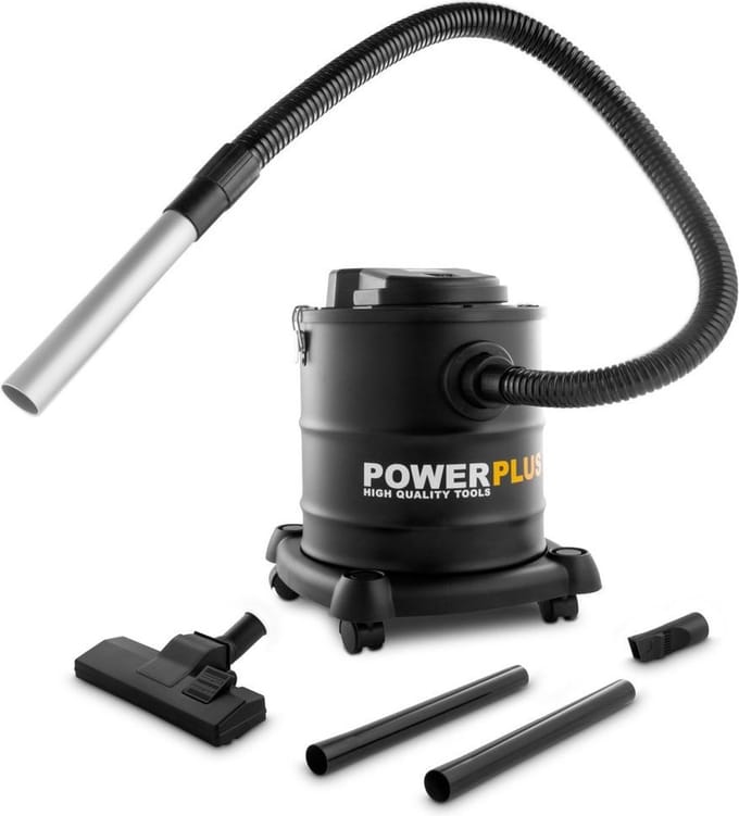 Powerplus elektrische aszuiger POWX308 - 1 200W as stofzuiger voor BBQ, kachel, brander - 20l tank - max. 60°