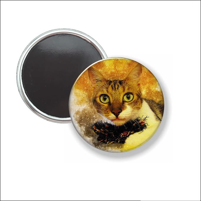 Button Met Magneet - Kat - NIET VOOR KLEDING
