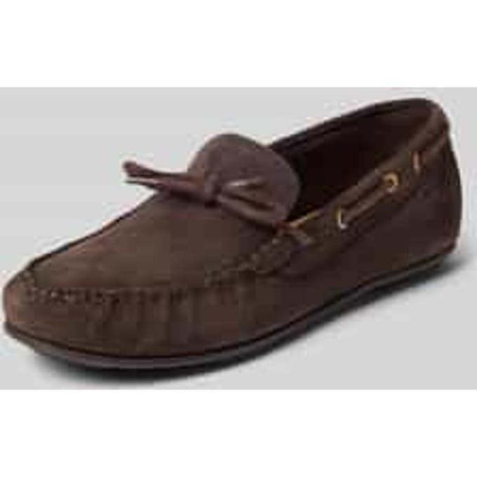 Mocassins van leer model 'Seabaya'