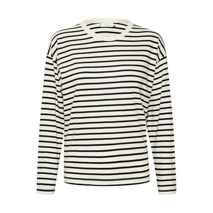 Dames-T-shirt met lange mouwen KAFFE Winny