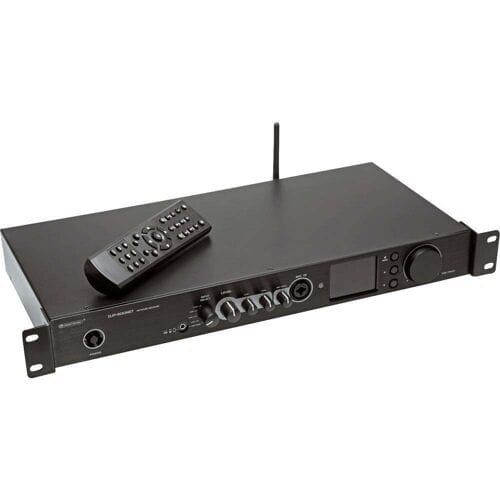 Omnitronic DJP-900NET PA-versterker Bluetooth, DAB+, Internetradio, WiFi RMS vermogen per kanaal op 4 Ω: 460 W