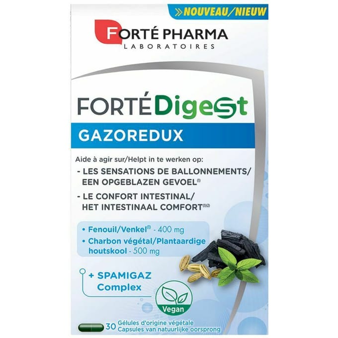 Forté Pharma Fortedigest Gazoredux 30 Capsules